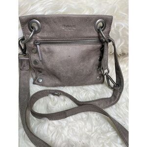 Hammitt Gray Suede Crossbody Bag